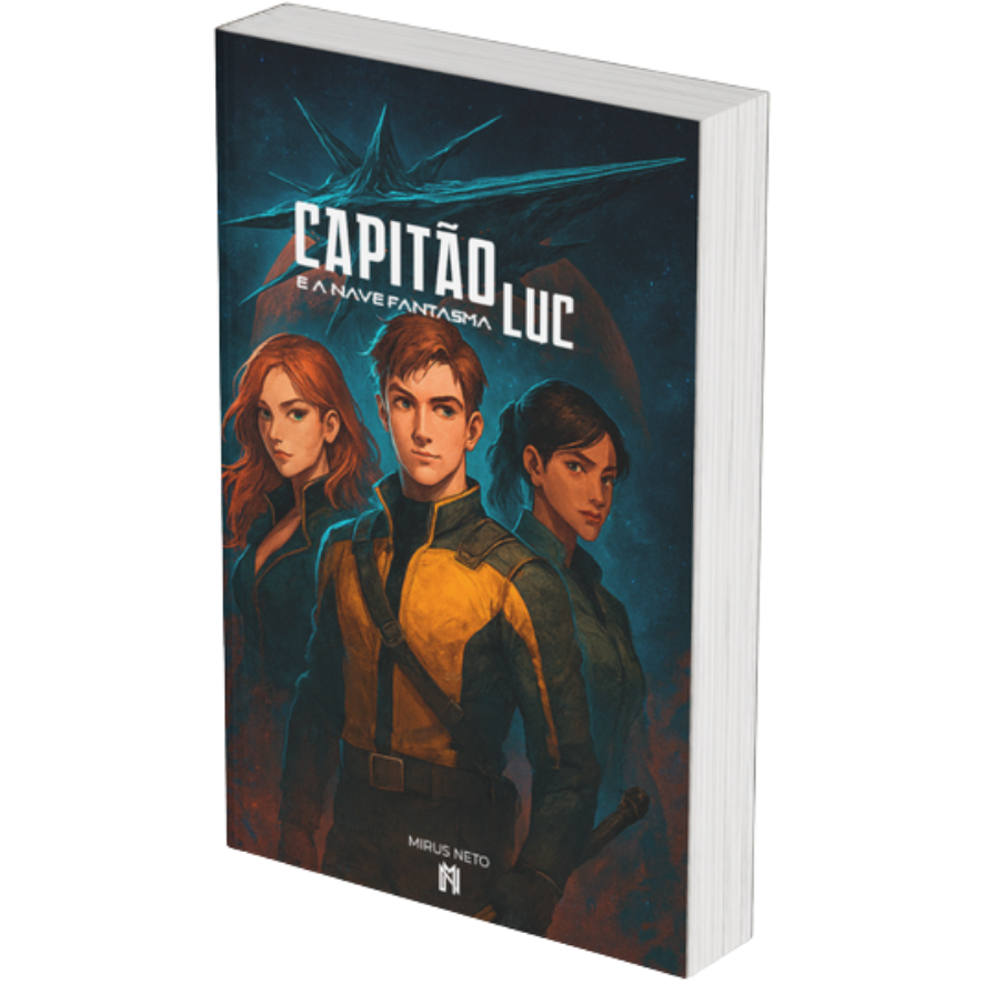 Livro 3D Capitão Luc