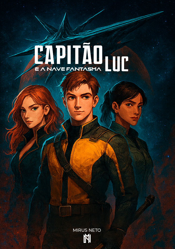 Capa: Capitão Luc e a Nave Fantasma